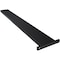 Ekena Millwork 2 1/2"W x 22"D Countertop Island Steel Heavy Duty Bracket w/ Flange, Powder Coated Black BKTM02X22IBPBL - alternate 8